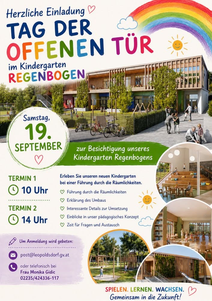 🌈🏡 Tag der offenen Tür – Samstag, 19. September 2026 🏡🌈